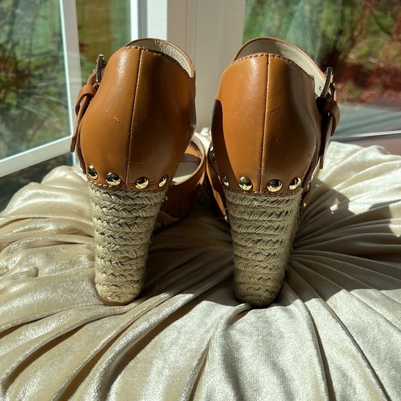 MK/ Jet Set 6 / Somerly Wedge Espadrilles /NWOT - Picture 2 of 4